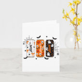 Ghost Pumpkin Sce Funny Halloween Energy Drink Can Karte (Gelbe Blume)