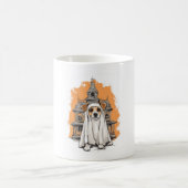 Ghost Pup - Spooky Dog Kostüm Kaffeetasse (Mittel)