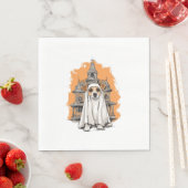 Ghost Pup - Spooky Dog Kostüm Serviette (Beispiel)