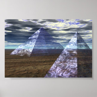 Ghost Pyramids Poster