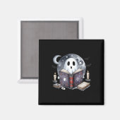 Ghost Reading Book Magnet (Vorderseite/Rückseite)