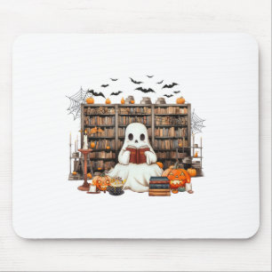 Ghost Reading Books Booker Halloween-Kosten für Le Mousepad