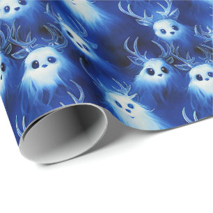 Ghost Reindeer - Ein wunderbares Gothmas-Wrapping  Geschenkpapier