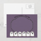 Ghost-Rezeptkarte Postkarte (Vorne/Hinten)