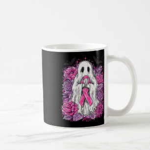 Ghost Ribbon Breast Cancer Awareness Halloween Flo Kaffeetasse