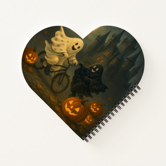 Ghost Ride Tasche Spiral Notebook Notizblock (Rückseite)