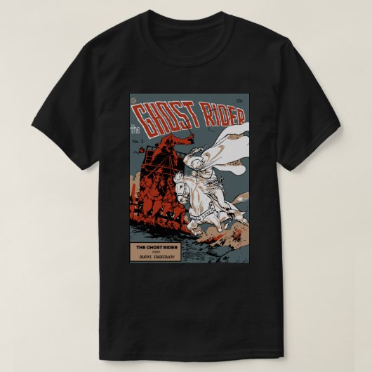 Ghost Rider Comic Cover Classic T Shirt (Design vorne)