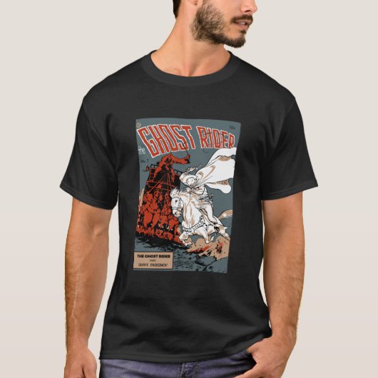 Ghost Rider Comic Cover Classic T-Shirt (Vorderseite)