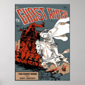 Ghost Rider Comic Cover Poster (Vorne)