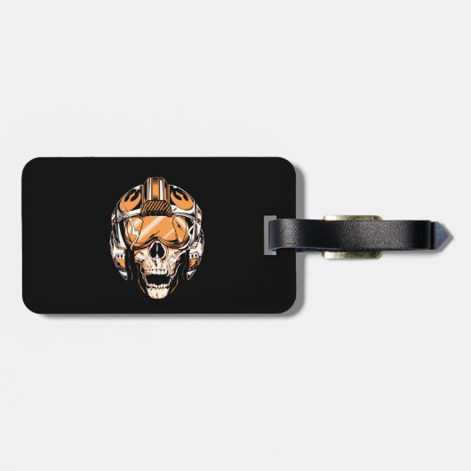 Ghost Rider Gepäckanhänger (Rückseite horizontal)