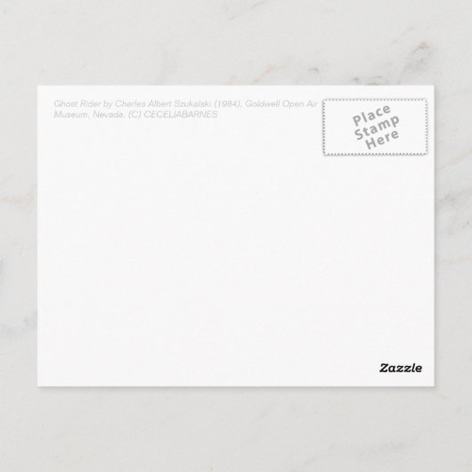 Ghost Rider R513 Postkarte (Rückseite)
