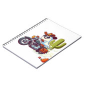 "Ghost Rider School Notebook - Reiten in die Shado Notizblock (Linke Seite)