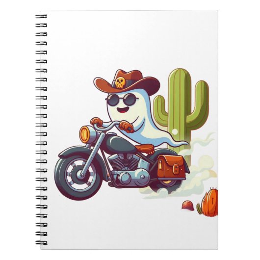 "Ghost Rider School Notebook - Reiten in die Shado Notizblock (Vorderseite)