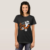 Ghost Rider Truck Monster Halloween Pumpkin T-Shirt (Vorne ganz)