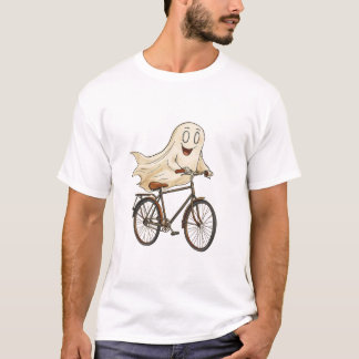 Ghost Riding a Bicycle T-Shirt