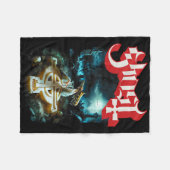 Ghost - Rite Here1 Fleecedecke (Vorderseite (Horizontal))