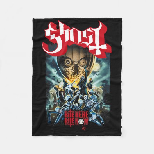 Ghost - Rite Here Fleecedecke (Vorderseite)
