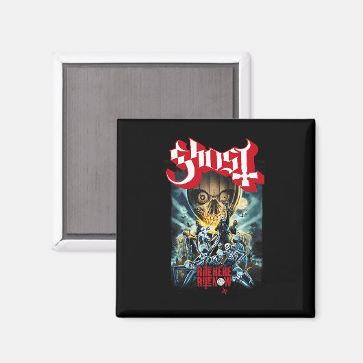 Ghost - Rite Here Magnet (Vorderseite/Rückseite)