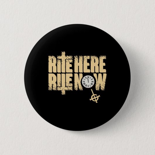 Ghost Rite Here Title Button (Vorderseite)