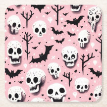 Ghost rosa Helloween Wrapping Paper Sheets
