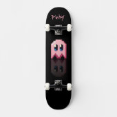 Ghost Rose Black Name Fan Art Pac-Man Skateboard (Vorderseite)