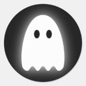 Ghost Runder Aufkleber (Vorderseite)