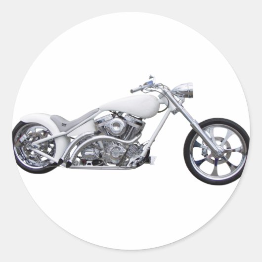 Ghost Runder Aufkleber (Vorderseite)