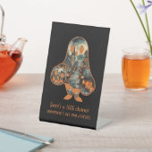 Ghost Sarcasm Funny Halloween Dekor Sockelschild (In SItu)