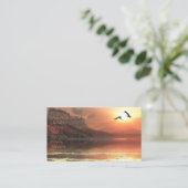 Ghost Seascape Visitenkarte (Stehend Vorderseite)