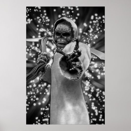 Ghost-Sensenmann Poster (Vorne)