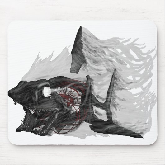 Ghost Shark Mousepad (Vorne)