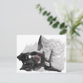 Ghost Shark Postcard Postkarte (Stehend Vorderseite)