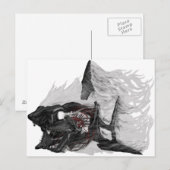 Ghost Shark Postcard Postkarte (Vorne/Hinten)