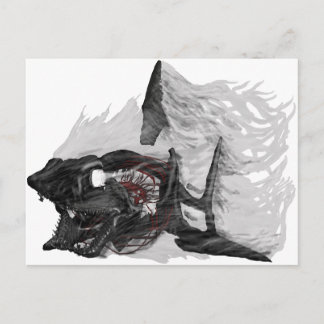 Ghost Shark Postcard Postkarte