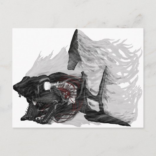 Ghost Shark Postcard Postkarte (Vorderseite)