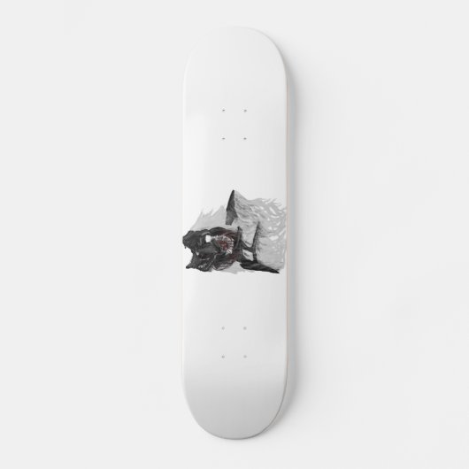 Ghost Shark Skateboard (Vorderseite)