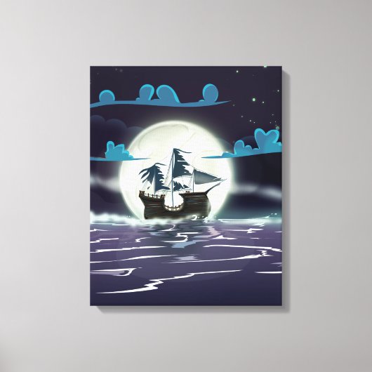 Ghost Ship Leinwanddruck (Vorderseite)