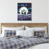 Ghost Ship Leinwanddruck (Insitu (Schlafzimmer))