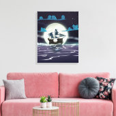 Ghost Ship Leinwanddruck (Insitu (Wohnzimmer))