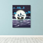 Ghost Ship Leinwanddruck (Insitu (Holzboden))