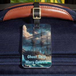 Ghost Ship Mary Celeste Haunting Maritime Mystery Gepäckanhänger