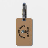 Ghost Ship Mary Celeste Haunting Maritime Mystery Gepäckanhänger (Rückseite vertikal)