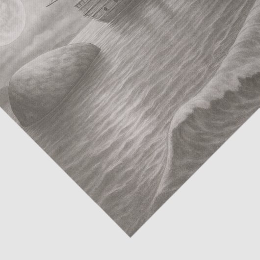 Ghost Ship – Nautical Pirate Seidenpapier (Ausschnitt)