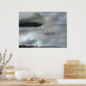 Ghost Ship Poster (Küche)
