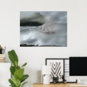 Ghost Ship Poster (Heimbüro)
