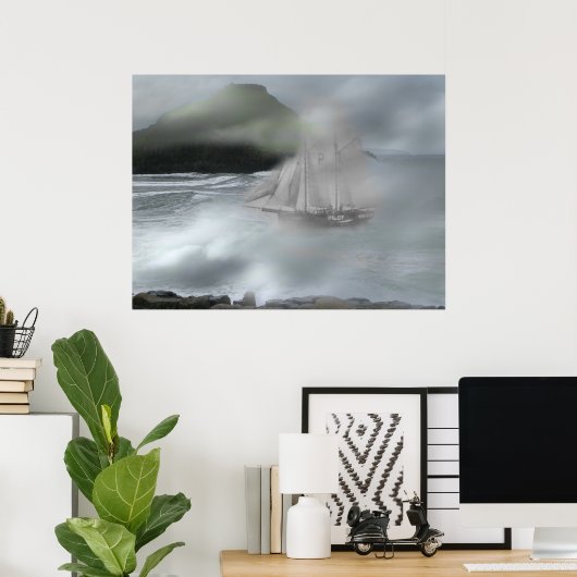 Ghost Ship Poster (Heimbüro)