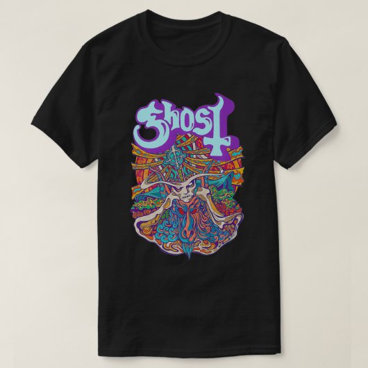 Ghost Sieben Zoll Satan Panik Premium  T-Shirt (Design vorne)