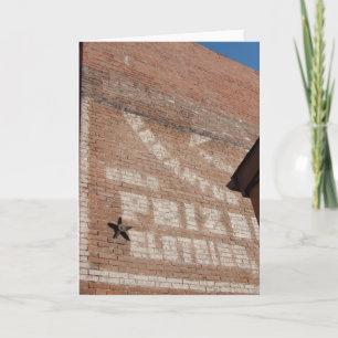 Ghost Sign in Brighton, Iowa Karte