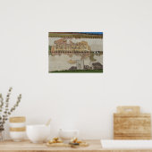 Ghost Sign in Brighton, Iowa Poster (Küche)