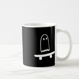 Ghost Skateboard Lazy Halloween Kostüm Spaß Skateb Kaffeetasse